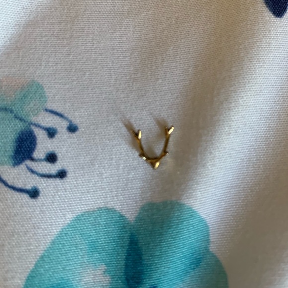 Origami Owl Gold Antlers Charm